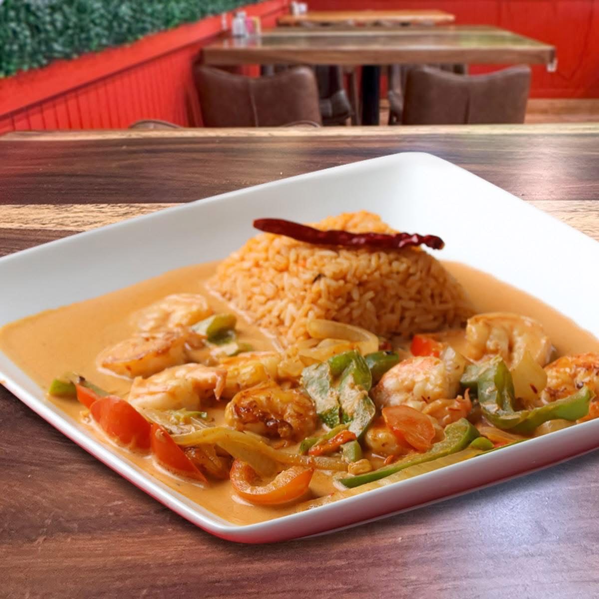 Camarones a la Crema